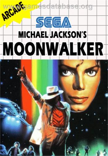 Cover Michael Jackson's Moonwalker for Master System II